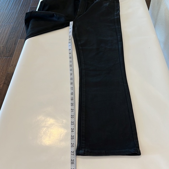 Paige Cindy Black Fog Luxe Coating Size 31 - Picture 6 of 16